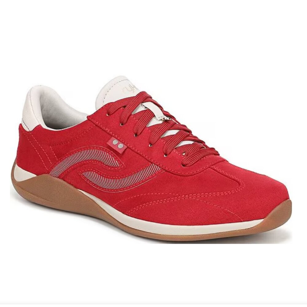 Ryka Women's Era Lace Up Sneaker Shoe 11 Salsa Red Worn Once- Perfect